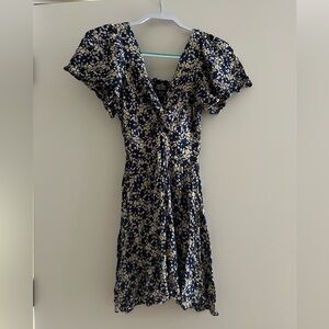Angie Blue Floral Dress